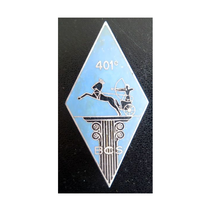 401° BCS : 401° Bataillon de Commandement et des Services DRAGO PARIS G. 2262