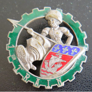 1° RT : 1° Régiment du Train DRAGO PARIS H. 582