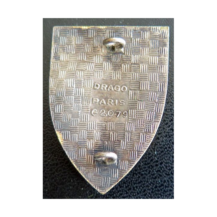 405° BS : 405° Bataillon des Services, 5° Division Blindée fabrication Drago Paris G. 2079 en émail