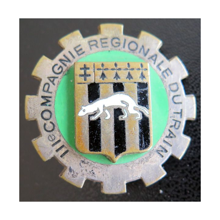III° CRT : III° Compagnie Régionale du Train en émail