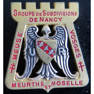 Groupe de Subdivisions de Nancy Drago G. 1532 émail
