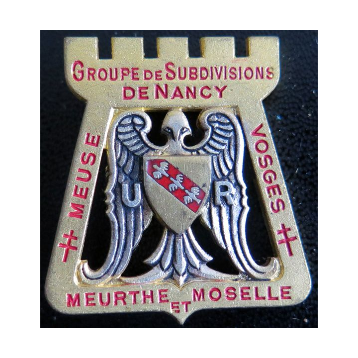 Groupe de Subdivisions de Nancy Drago G. 1532 émail