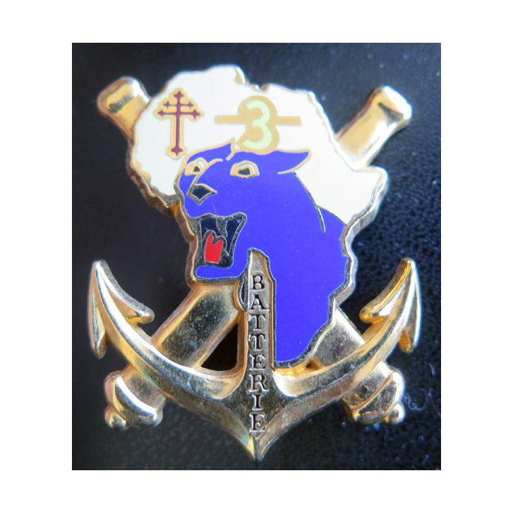3° RAMA : 3° batterie du 3° régiment d'artillerie de marine de fabrication Boussemart