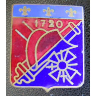 4° RA : 4° régiment d'artillerie 1720 ABPD Arthus Bertrand Paris Déposé en émail