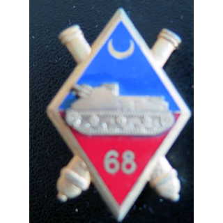 68° RA : 68° régiment d'artillerie fabrication Drago Olivier Métra H. 197 en émail