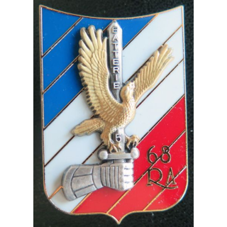 68° RA : 5° batterie du 68° régiment d'artillerie de fabrication Balme