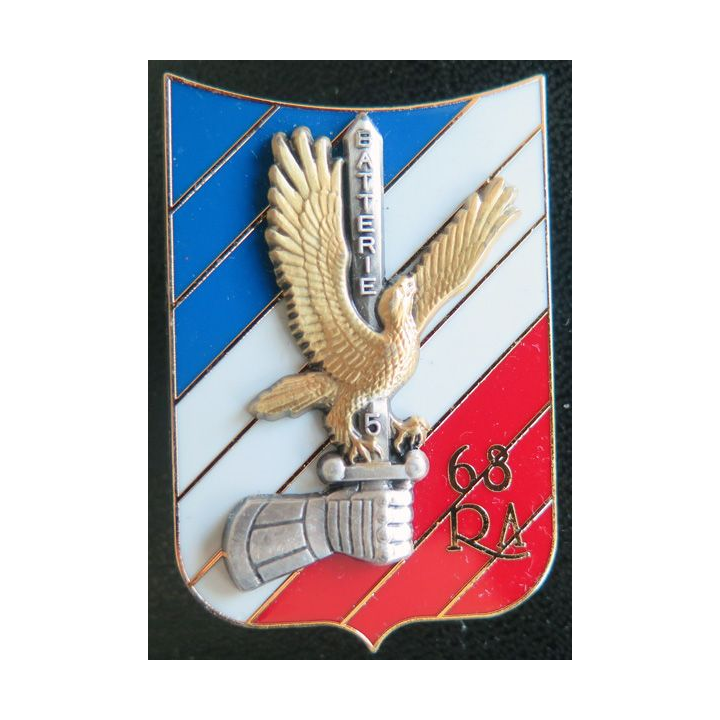 68° RA : 5° batterie du 68° régiment d'artillerie de fabrication Balme