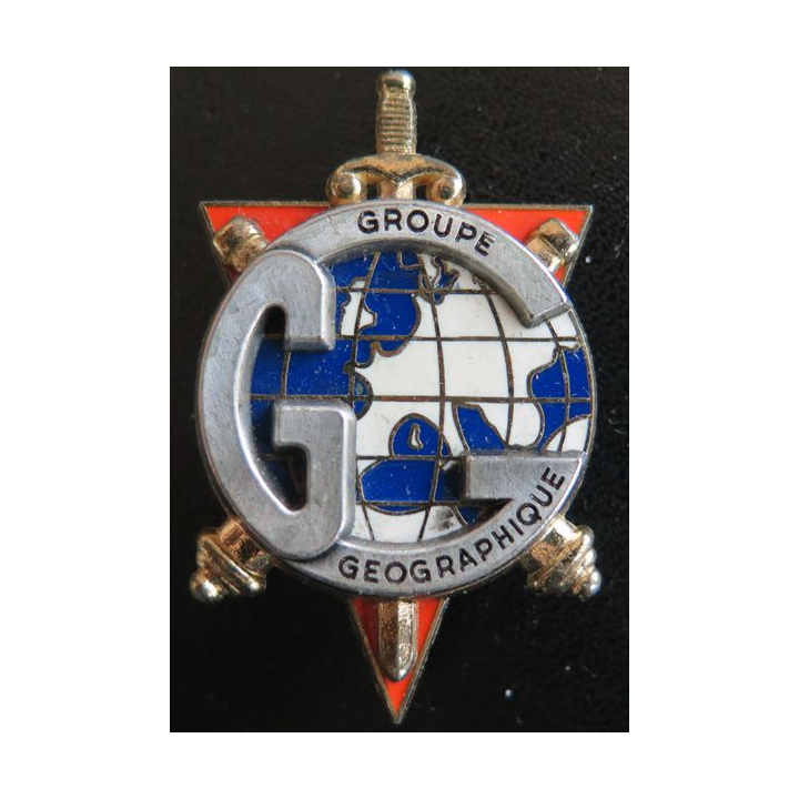GG : Groupe géographique de fabrication Delsart G.2739 relief