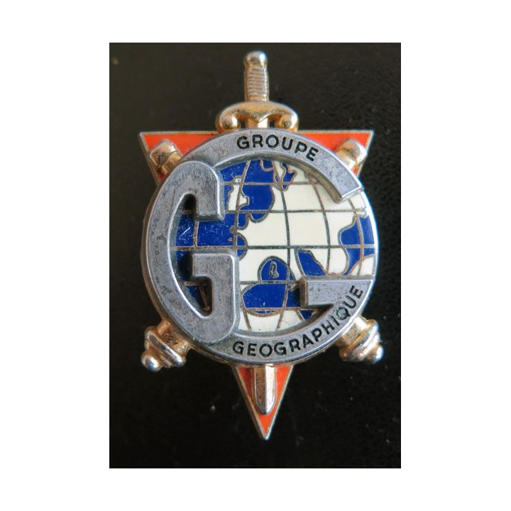 GG : Groupe géographique de fabrication Delsart G.2739 relief