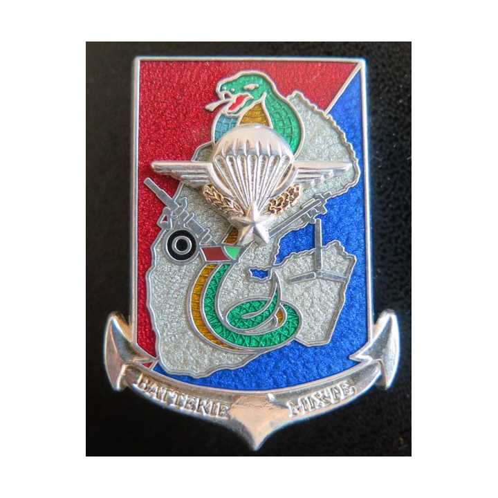 35° RAP : Batterie mixte du 35° régiment d'artillerie parachutiste Boussemart prestige translucide