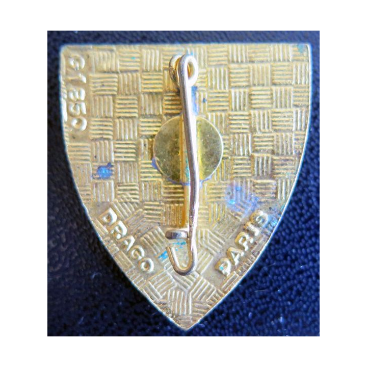 11° RAB : 11° régiment d'artillerie blindée Drago G. 1850 en émail