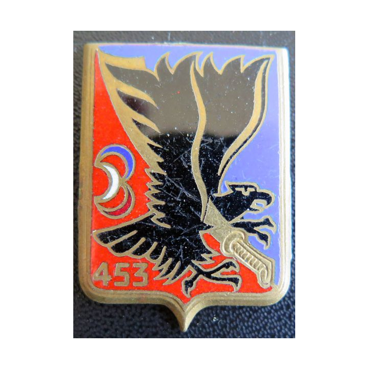 453° GAA : 453° groupe d'artillerie antiaérienne Editions AV en émail sans attache