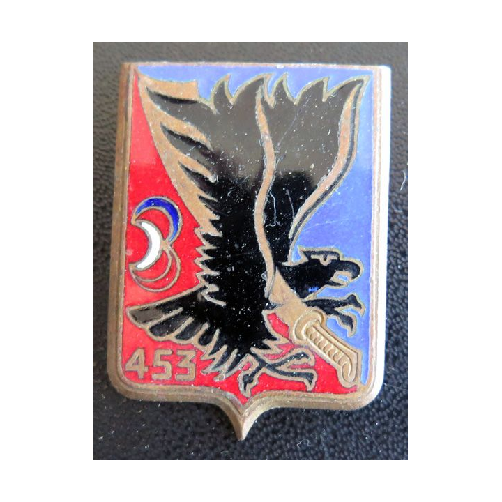 453° GAA : 453° groupe d'artillerie antiaérienne Editions AV en émail sans attache