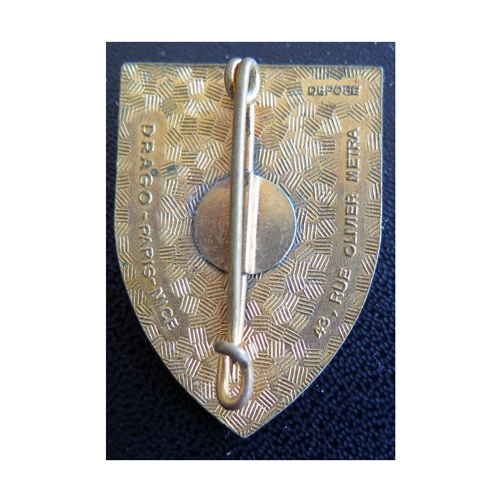 10° RAC : 10° Régiment d'Artillerie coloniale de fabrication DRAGO BERANGER en émail