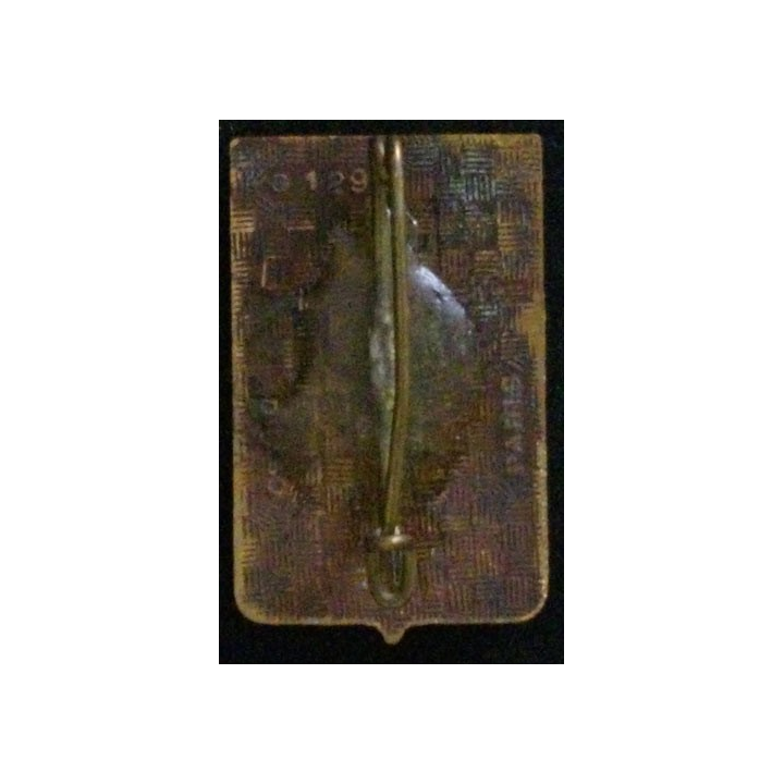 22°BI : 22°BATAILLON D'INFANTERIE (D 1296) ÉMAIL ATTACHE RECOLLÉ