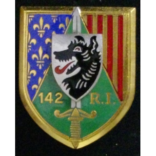 142° RI 142° régiment d'infanterie de fabrication Drago G. 1958