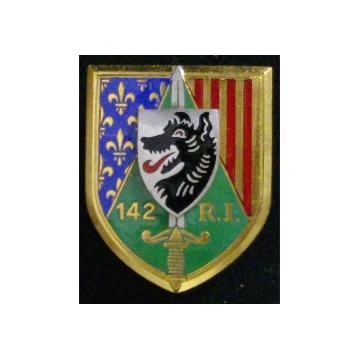 142° RI 142° régiment d'infanterie de fabrication Drago G. 1958