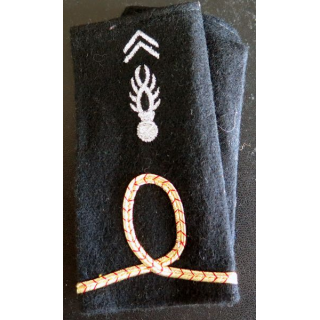 Paire de fourreau d'épaule d'élève aspirant de la gendarmerie départementale