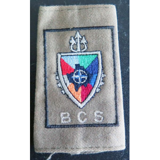 fourreau d'épaule du Bataillon de Commandement et des services IFOR cadre noir