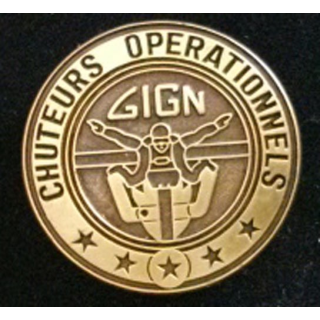 Brevet des chuteurs opérationnels du GIGN de fabrication JMM INSIGNES