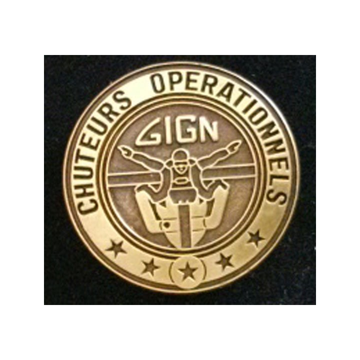 Brevet des chuteurs opérationnels du GIGN de fabrication JMM INSIGNES