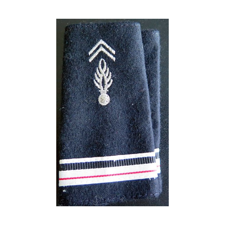 Paire de fourreau d'e major de la gendarmerie départementale