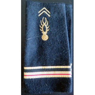 Paire de fourreau d'épaule de major de la gendarmerie mobile
