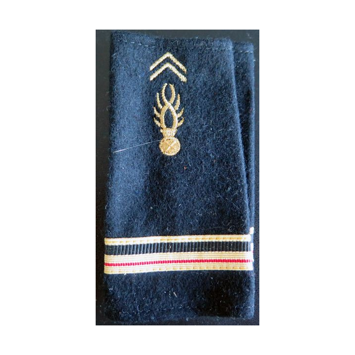 Paire de fourreau d'épaule de major de la gendarmerie mobile