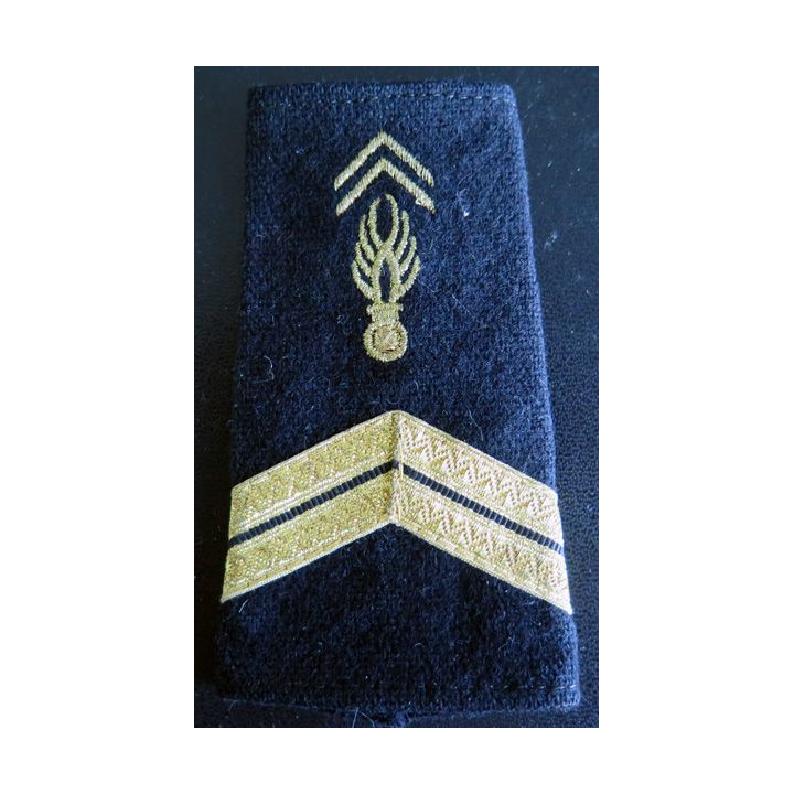 Fourreau d'épaule de gendarme de la gendarmerie mobile