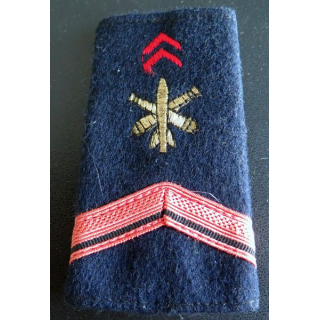 Fourreau d'épaule de 1° classe ADL de l'artillerie