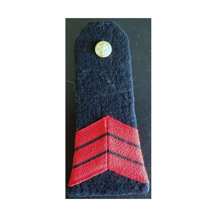 Fourreau d'épaule de quartier maître de 1° classe de la Marine Nationale