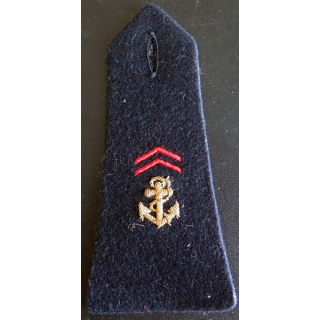 Epaulette de soldat des troupes de marine en cannetille