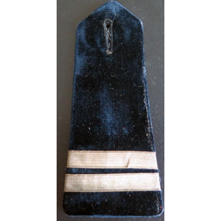 Epaulette de lieutenant de pompiers (galons argentés)