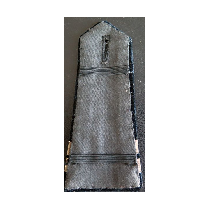 Epaulette de lieutenant de pompiers (galons argentés)