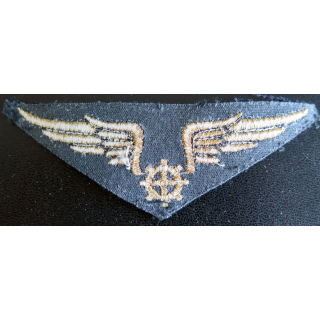 Insigne patch écusson tissu de brevet mécanicien de l'armée de l'air