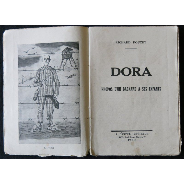 Dora propos d'un bagnard à ses enfants de Richard Pouzet A. Castet Imprimeur Paris