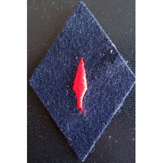 LOSANGE DE BRAS MODÈLE 45 :  Palefrenier avec hauteur de flèche rouge 2,5 cm