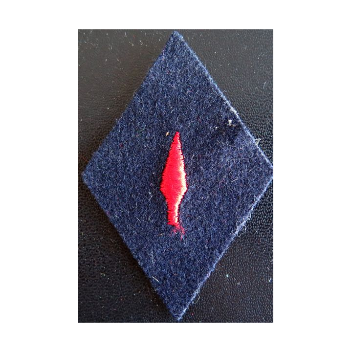 LOSANGE DE BRAS MODÈLE 45 :  Palefrenier avec hauteur de flèche rouge 2,5 cm