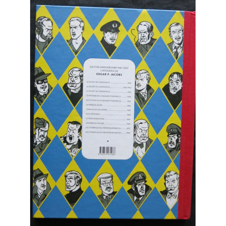 BD : Les aventures de Blake & Mortimer - La Marque jaune de Edgar P. Jacobs aux Editions Blake & Mortimer Bruxelles