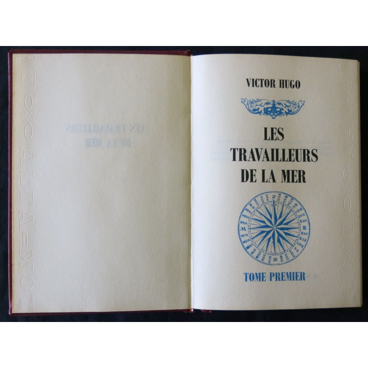 Les travailleurs de la mer tome premier de Victor Hugo aux Editions de Crémille 1973