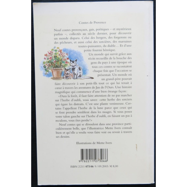 Contes de Provence - La toute petite de Nathalie Daladier aux Editions Neuf de L'école des Loisirs