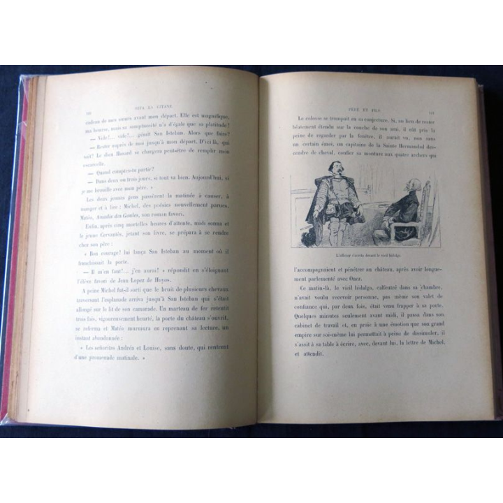 Rita la gitane de H. de Charlieu édité par la Librairie Hachette et Cie 1908