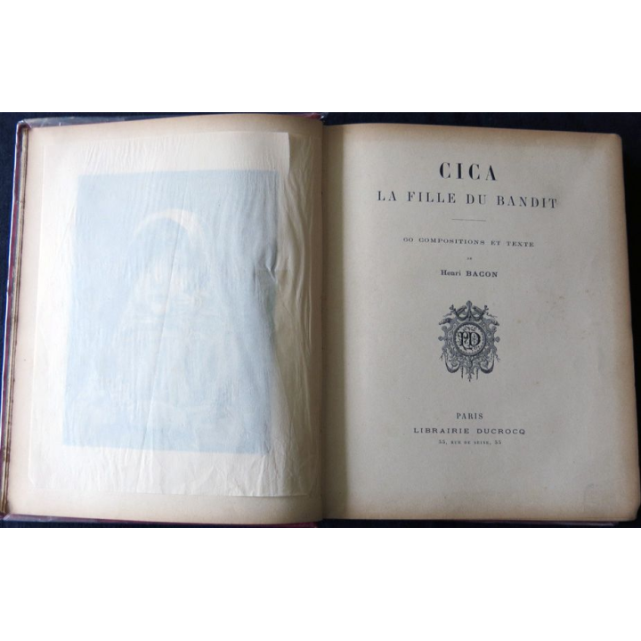 Rita la gitane de H. de Charlieu édité par la Librairie Hachette et Cie 1908