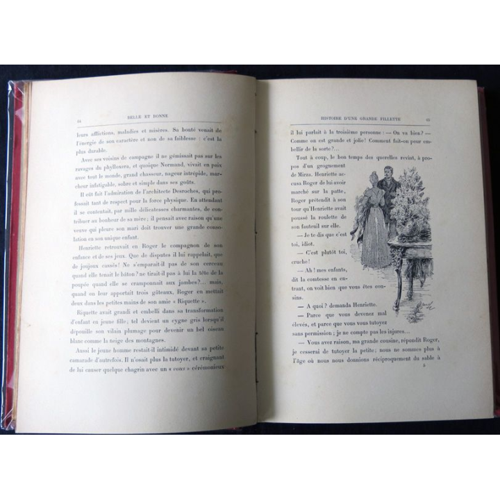 Belle et bonne histoire d'une grande fillette de Marie Alix de Valtine Maurice Dreyfous Editeur