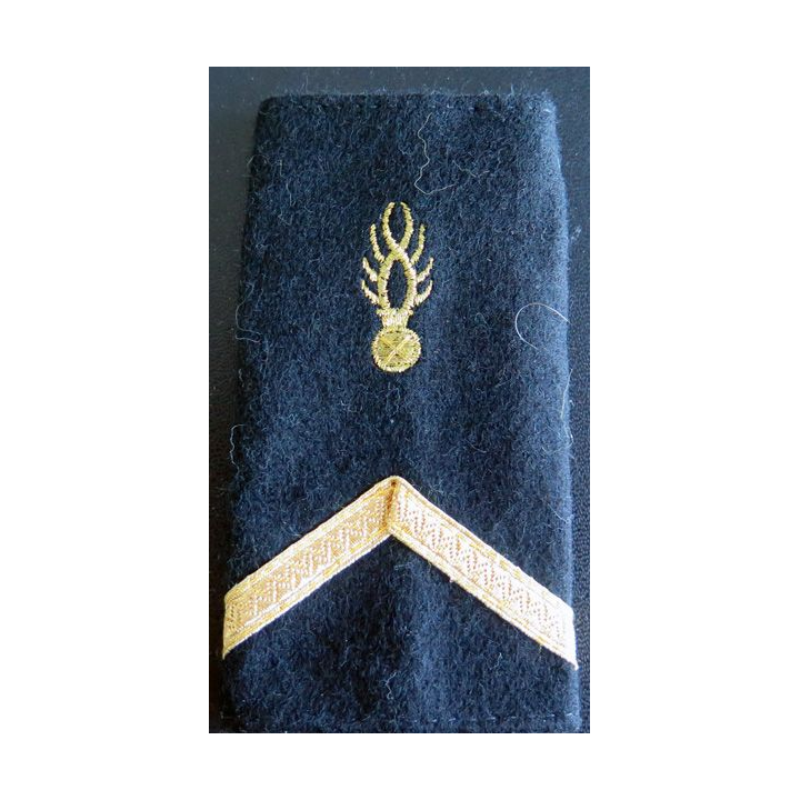 Fourreau d'épaule de gendarme adjoint de la gendarmerie mobile