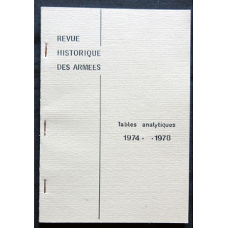 Revue Historique des Armées- Ministère de la Défense
