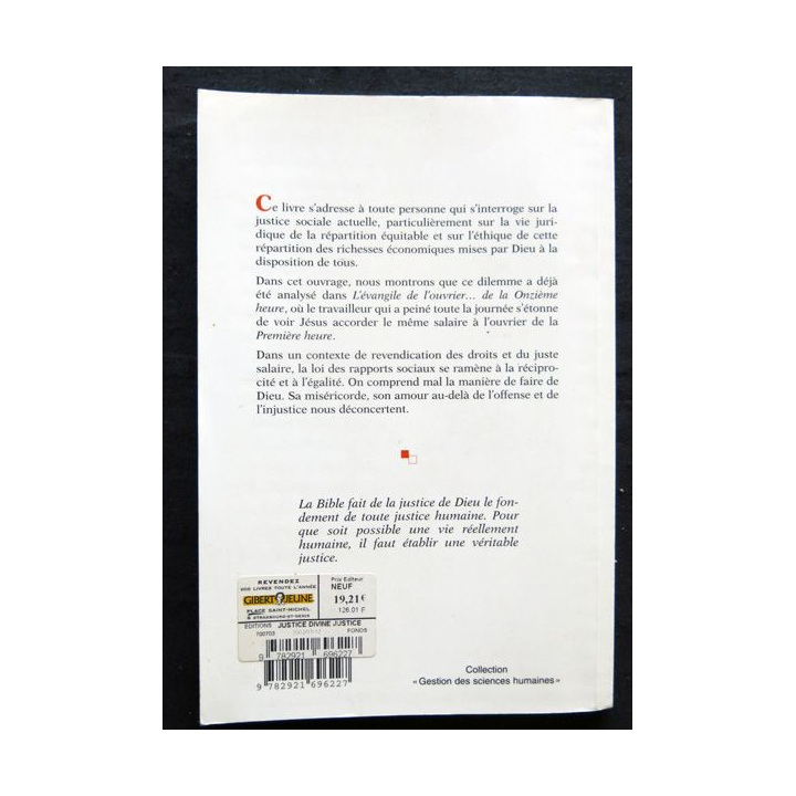 Justice divine Justice humaine de André Lemieux aux Editions Nouvelles