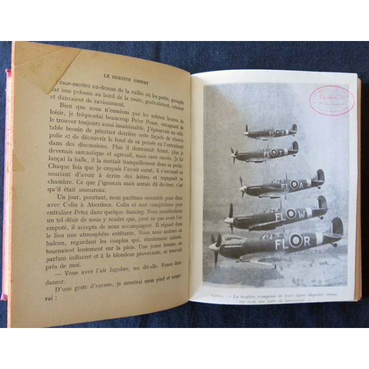 Le dernier enemi de Richard Hillary aux Editions France-Empire 1953