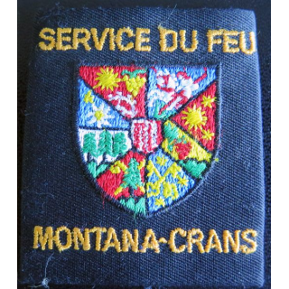 Fourreau d'épaule de pompiers service du feu Montana-Crans