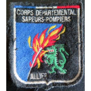 Insigne du Corps départemental de Sapeurs Pompiers de l'Allier